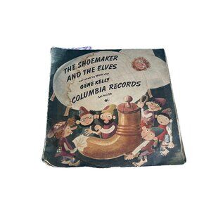 THE SHOEMAKER AND THE ELVES 2-Record Gate-Fold Set Columbia Records 10"78rpm 40s